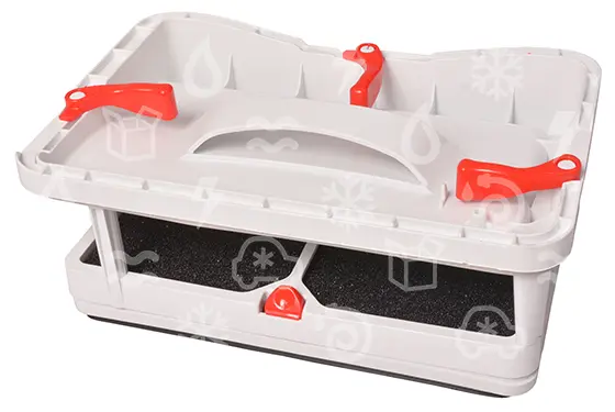 filtr sušičky BEKO, box filtru kompletní se síťkou (2978600400)
